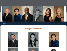 Tablet Screenshot of abingtonheadshots.com